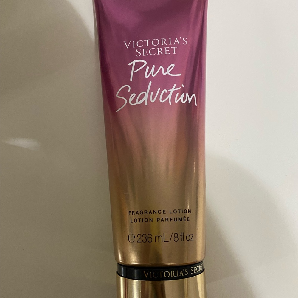 Victoria's Secret Pure Seduction Lotion in Pink and Gold